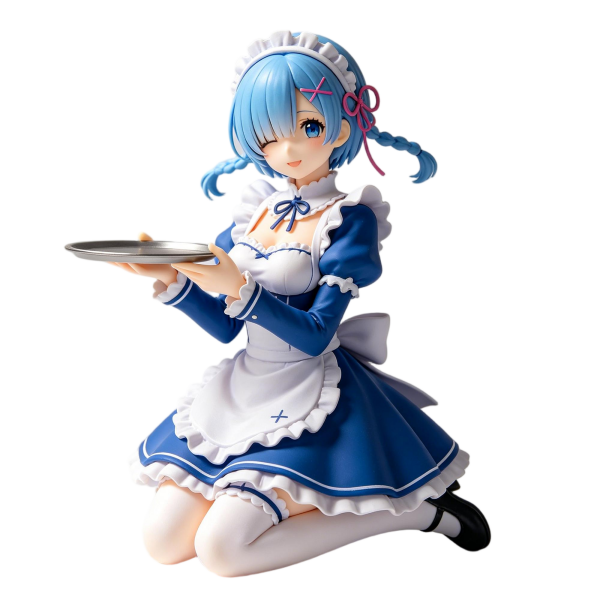 Zero Rem Kneeling Maid Figure