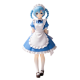 Anime Bunny Maid Girl Kneeling Figure