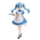 Zero Rem Braided Hair Maid Standing Figure